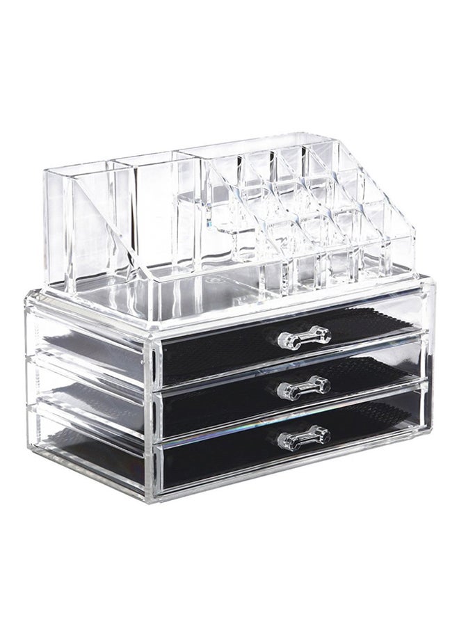 Display Cosmetic Storage Organizer Clear