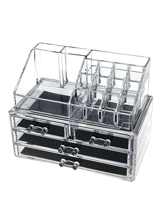 Display Cosmetic Storage Organizer Clear