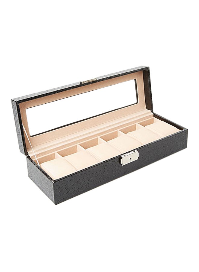 THE BEAUTY BOX - 6-Slots Watch Box Organizer - Image 1