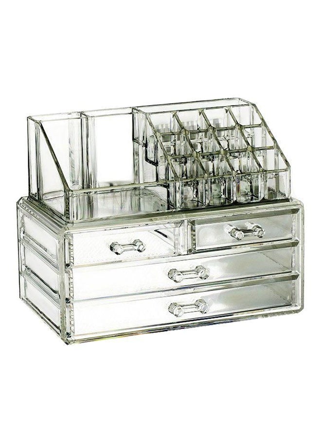 Generic Cosmetic Organizer Box Clear