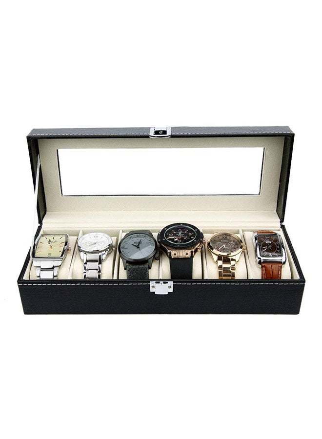 Generic - unisex 6-Slots Watch Box Organizer - Image 1