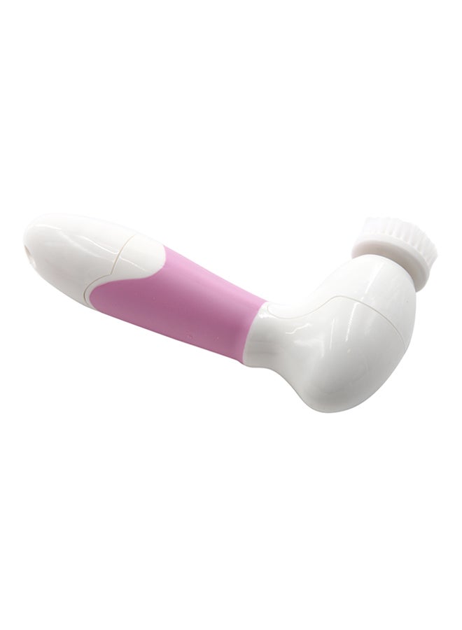 Cnaier 7-In-1 Exfoliating Face And Body Brush Pink/White - Image 2