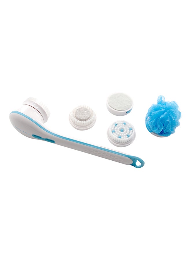 5-Piece SPA Shower Massager Set White/Blue - v1533892363/N16278254A_1