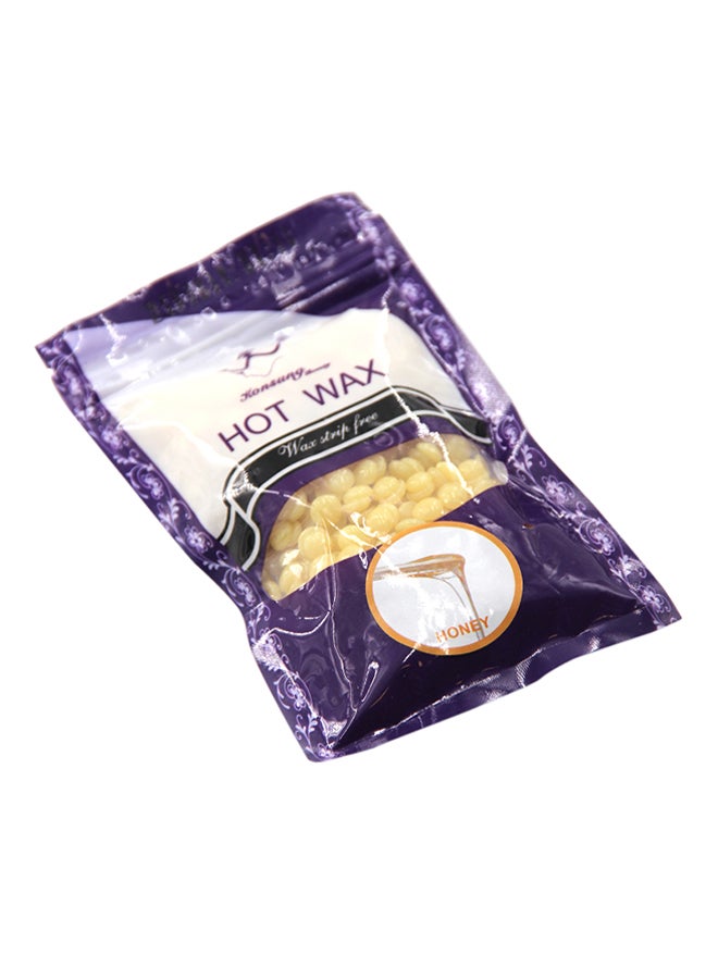 Konsung Beauty - Hot Wax For Hair Removal - Honey Beige - Image 1