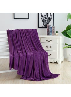 Bed Blanket Microfiber Purple 220x240cm - v1533898638/N16240675A_2