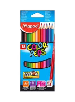 Maped 12-Piece Color Pencils Multicolour 