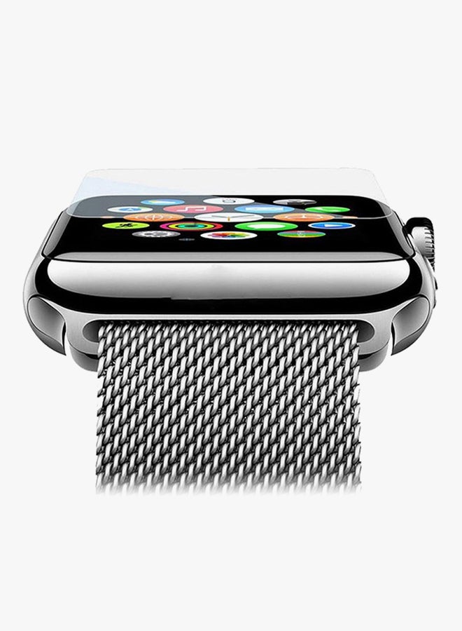 Voberry Tempered Glass Screen Protector For Apple Watch Series 3 38mm Clear - Image 3