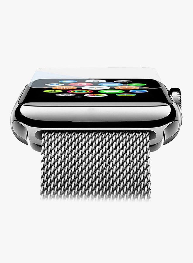 Voberry Tempered Glass Screen Protector For Apple Watch Series 3 42mm Clear - Image 2