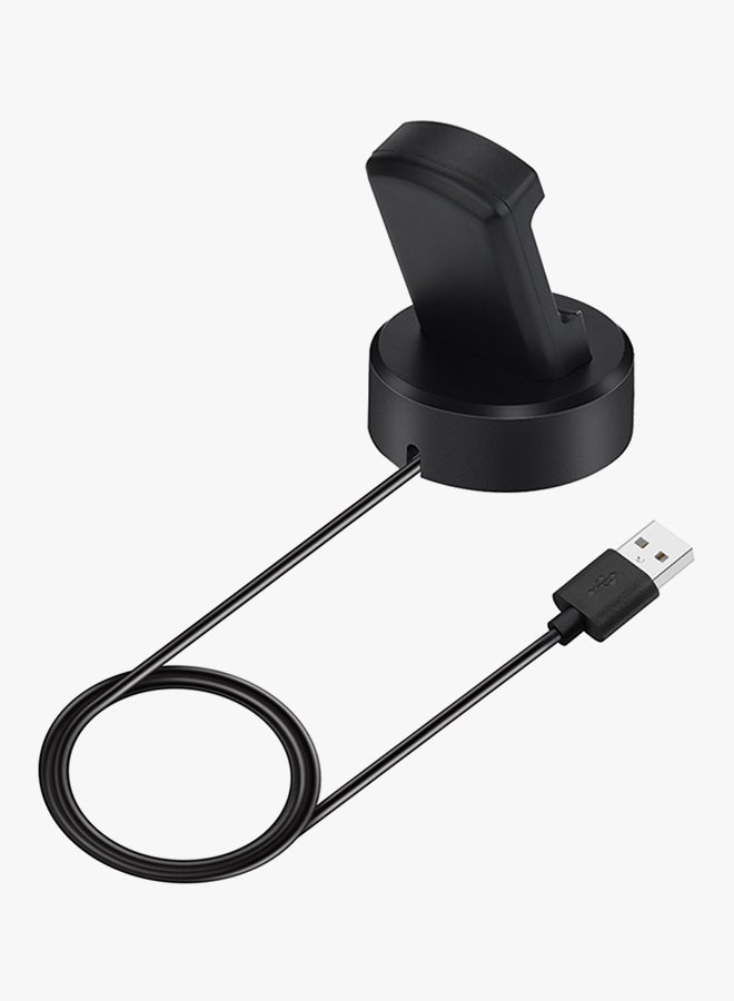 Voberry Charging Dock Station For Fitbit Versa Black - Image 2