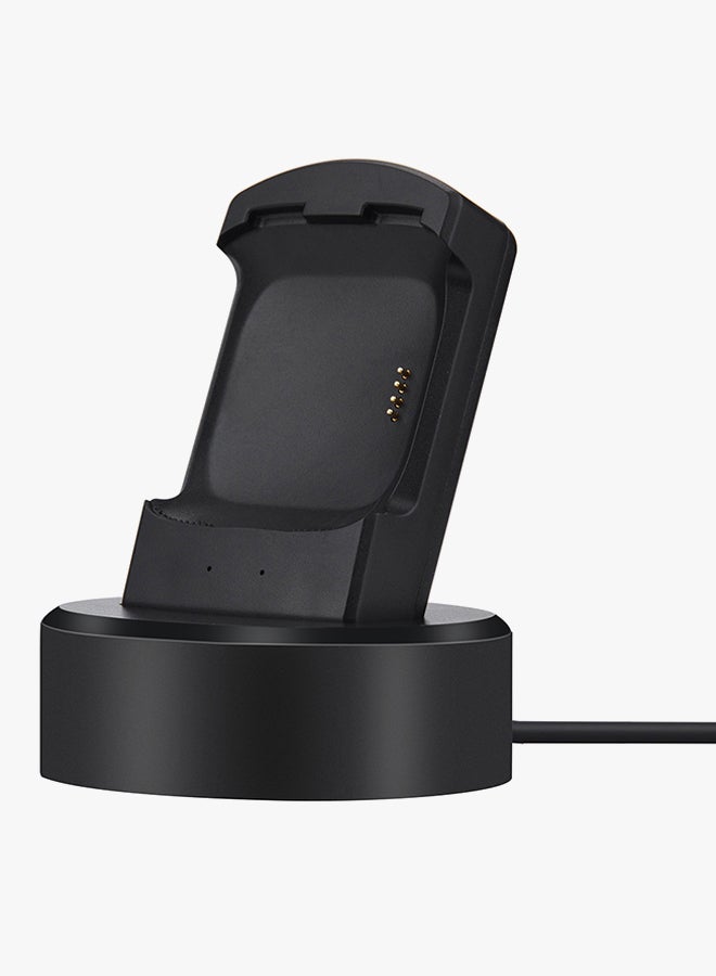 Voberry Charging Dock Station For Fitbit Versa Black - Image 3