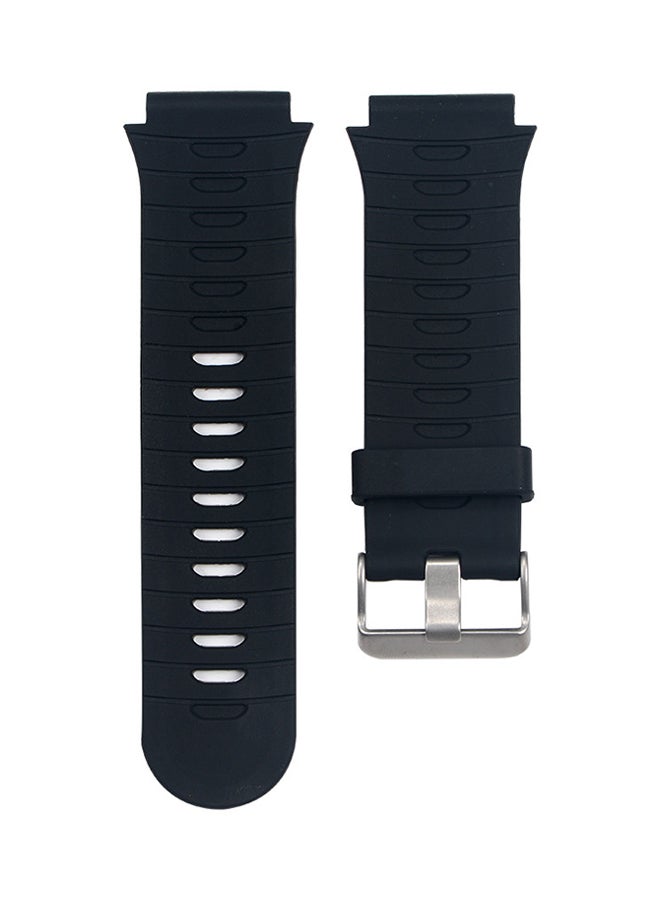 فوبيري سوار بديل لساعة جارمين فوررنر طراز FR 920xt أسود