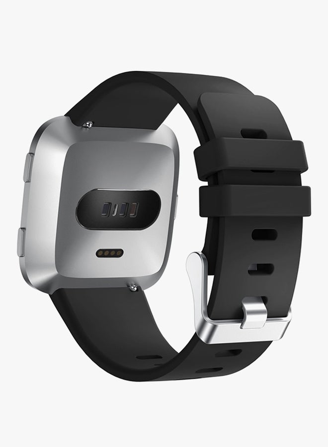 Voberry Replacement Band For Fitbit Versa Black - Image 2