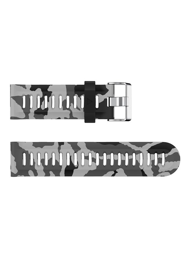 Voberry Replacement Band For Garmin Fenix 5X GPS Grey - Image 1