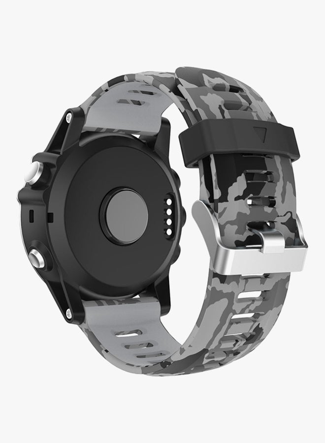 Voberry Replacement Band For Garmin Fenix 5X GPS Grey - Image 2