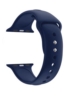 Replacement Band For Apple Watch Series 3 42mm Navy Blue