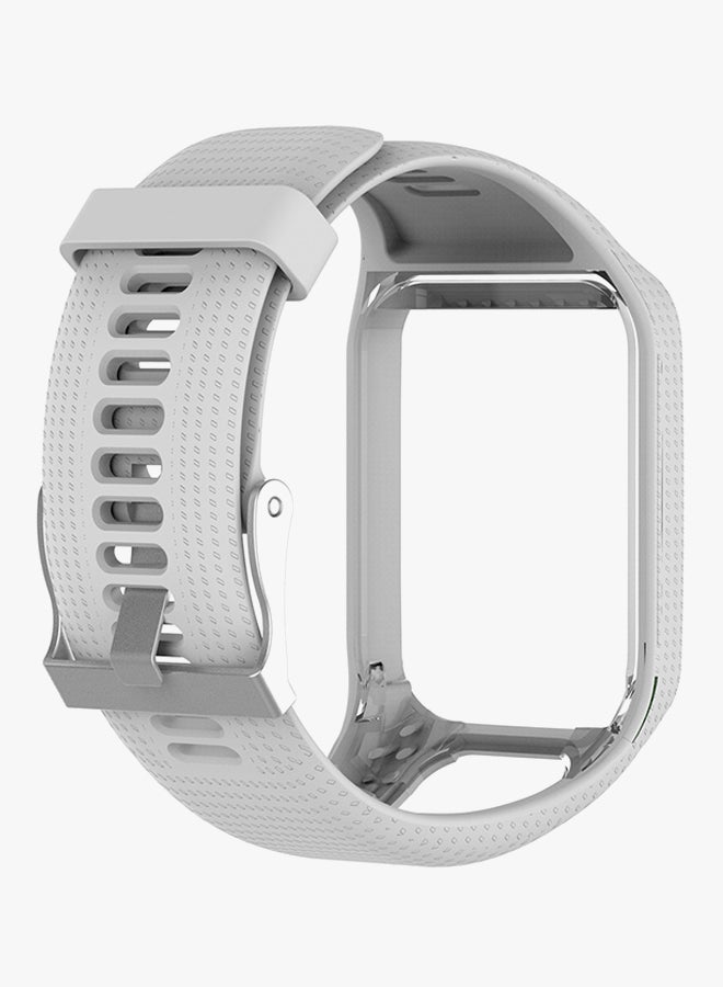 Voberry - Replacement Band For TomTom Runner 2/3 White - Image 1