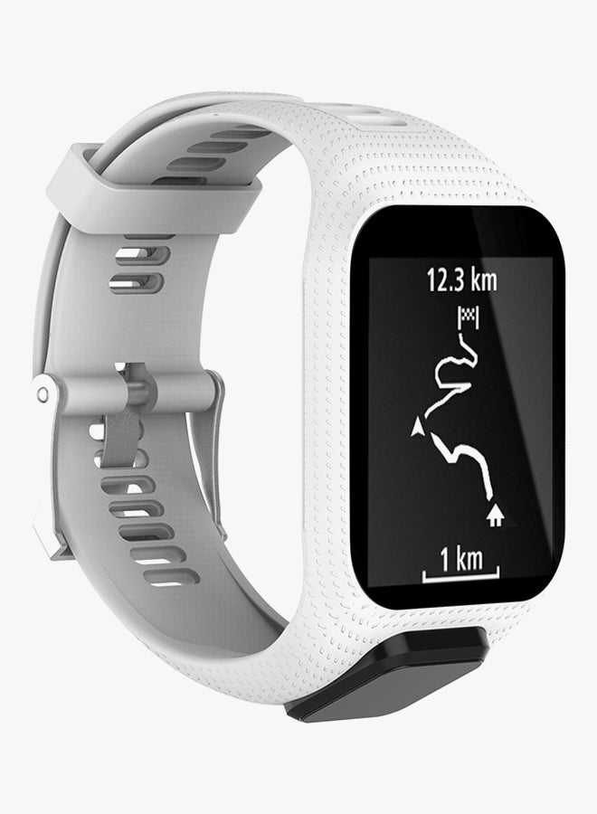 Voberry - Replacement Band For TomTom Runner 2/3 White - Image 1
