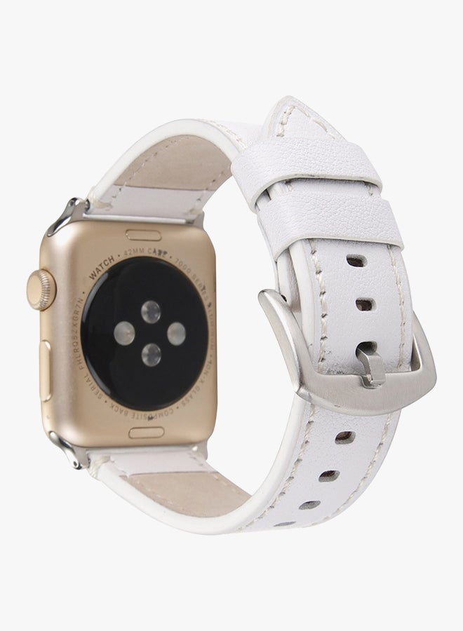 Voberry Replacement Band For Apple Watch 38mm White - Image 2