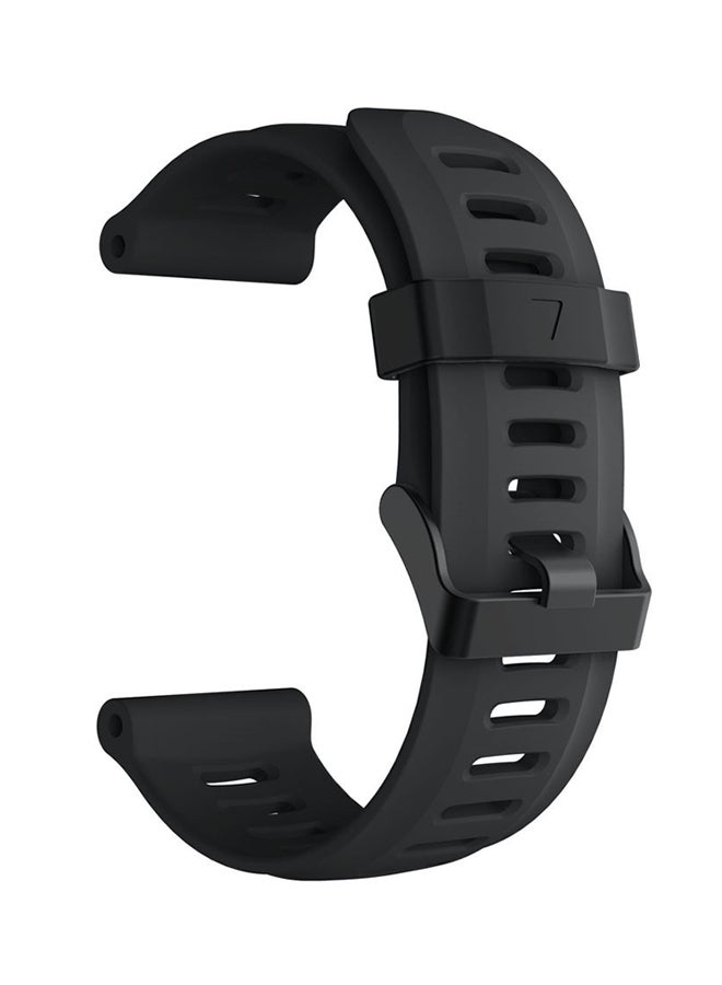 Voberry Replacement Band For Garmin Fenix 5X GPS Watch Black - Image 1