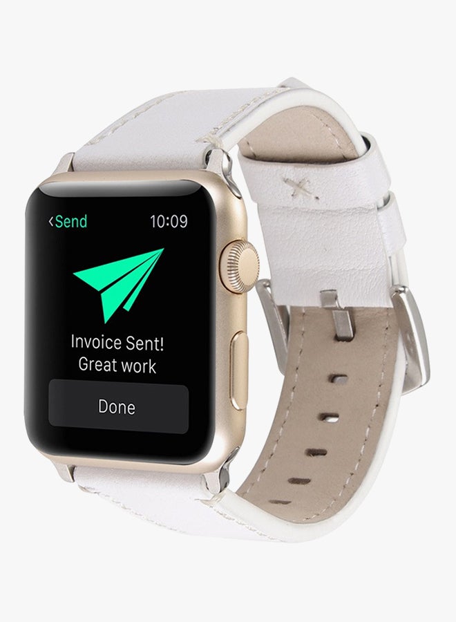 Voberry Replacement Band For Apple Watch 38mm White - Image 3
