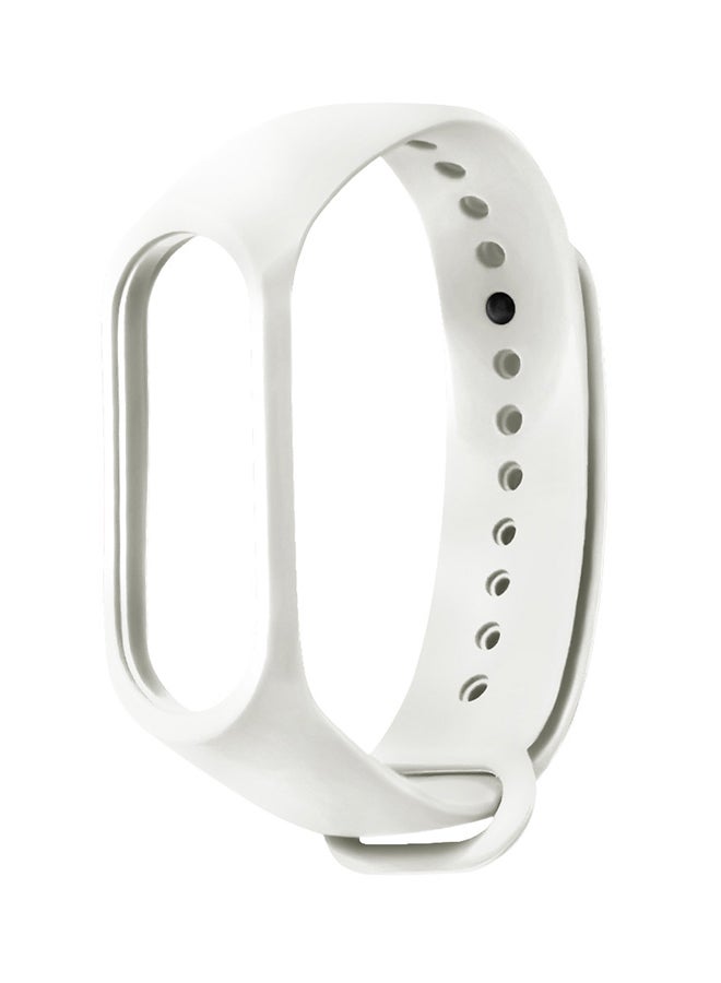 Voberry Replacement Band For Xiaomi Mi Band 3 White  - Image 1