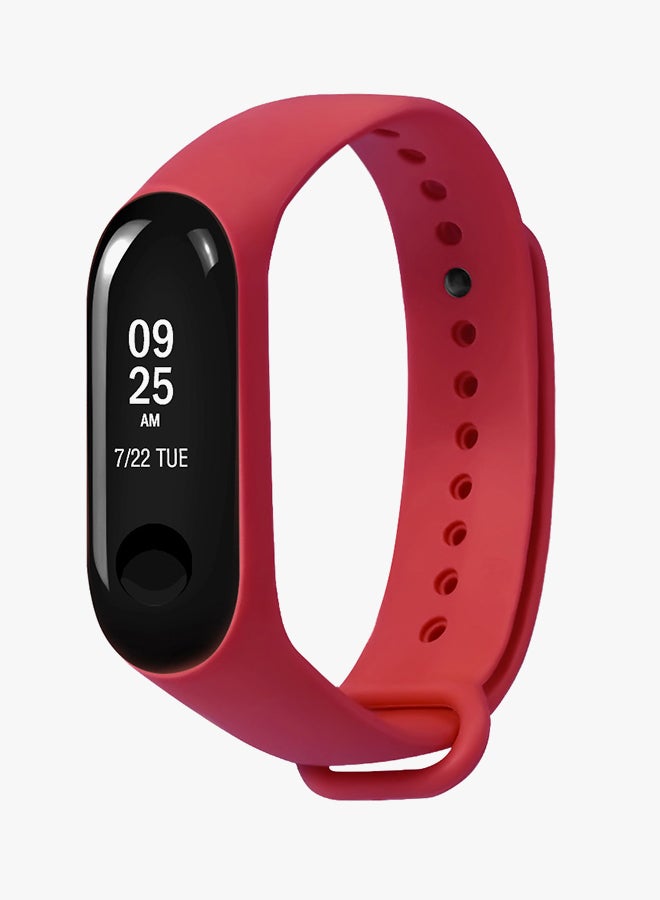 Voberry Replacement Band For Xiaomi Mi Band 3 Red  - Image 3