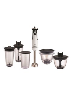 Handheld Blender Prep Set 402053 White/Black/Clear