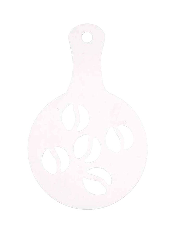 Liying 16-Piece Coffee Stencils White - Image 1