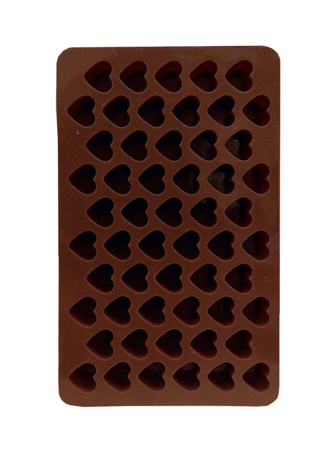 Liying Heart Multipurpose Bake Mold Brown 2x10x21centimeter  - Image 1