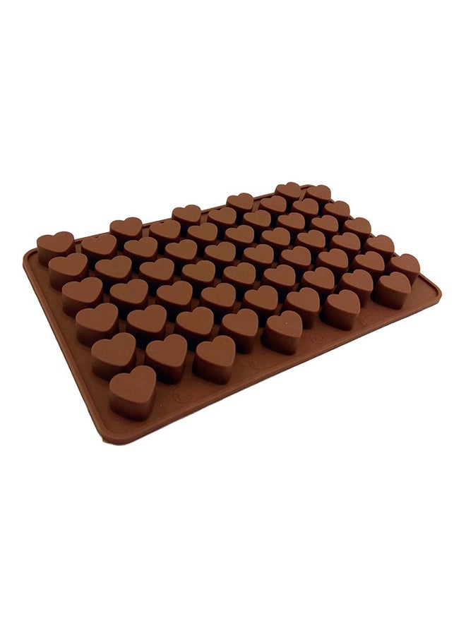Liying Heart Multipurpose Bake Mold Brown 2x10x21centimeter  - Image 3