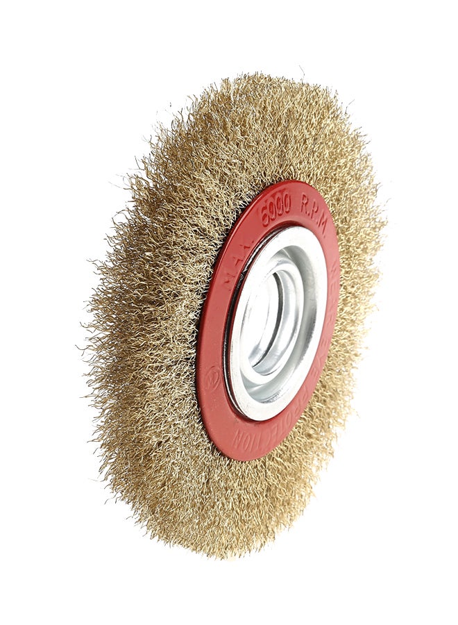 BMB tools Grinder Wire Disc Beige/Red 5inch  - Image 2