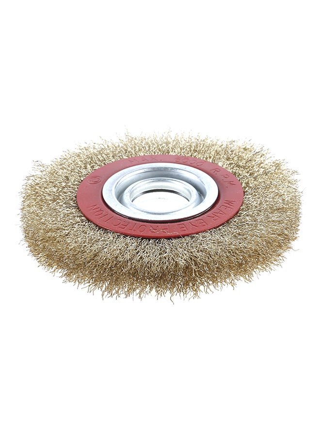 BMB tools Grinder Wire Disc Beige/Red 5inch  - Image 3