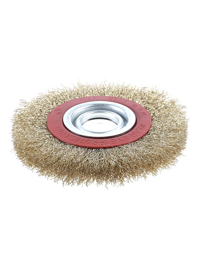 BMB tools Grinder Wire Disc Beige/Red 6inch - Image 3