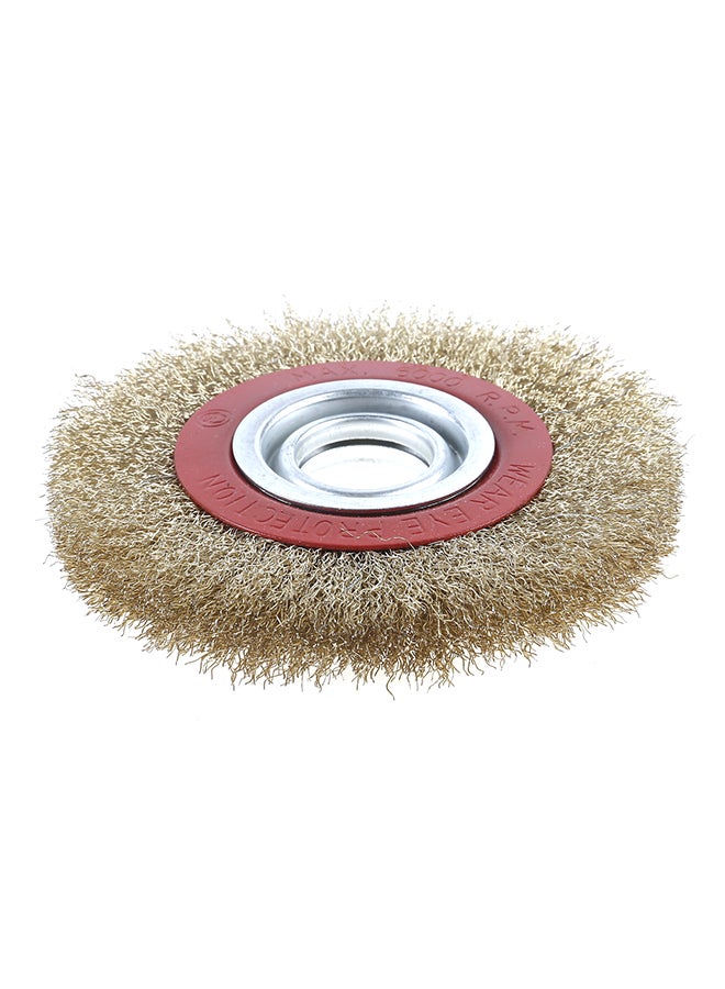 BMB tools Grinder Wire Disc Beige/Red 8inch - Image 3