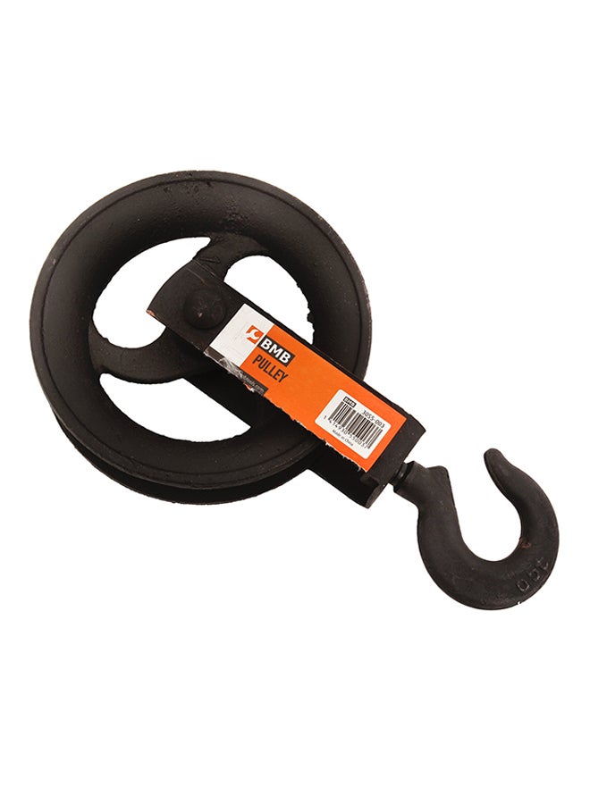 BMB tools Hand Wheel Rope Pulley Black 180mm - Image 2