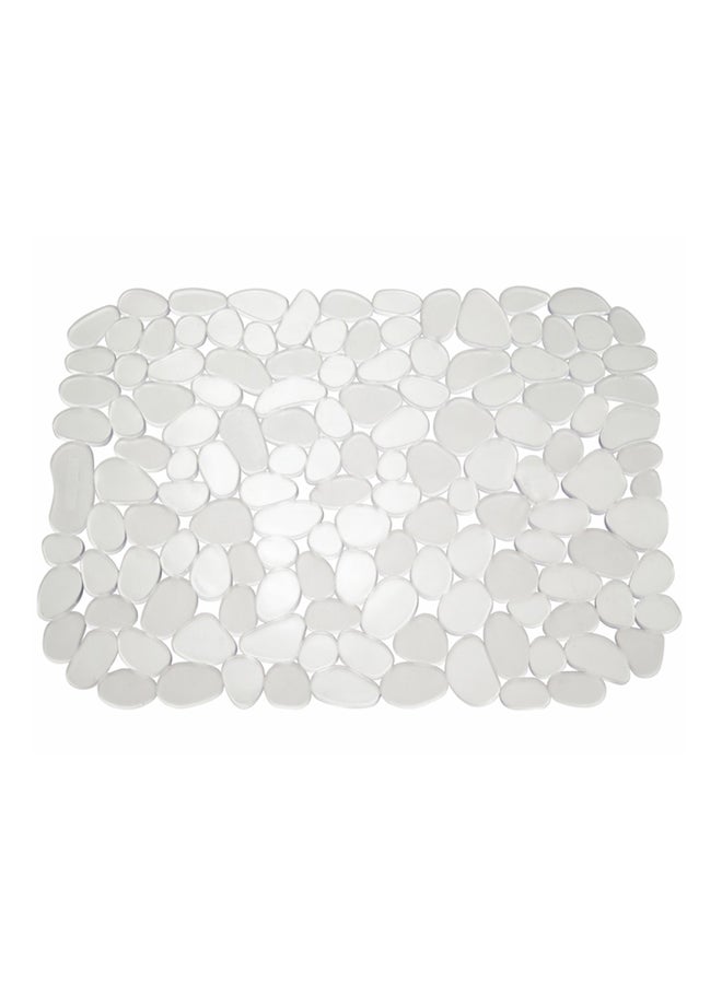 InterDesign Pebble Kitchen Sink Protector Mat Clear - Image 1