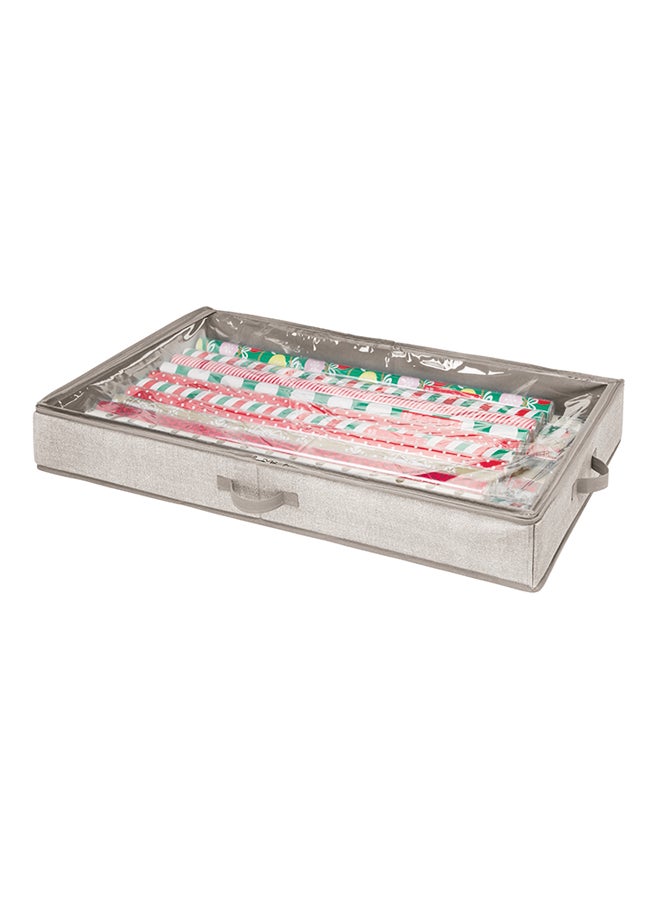 InterDesign Aldo Under Bed Storage Box Organizer Grey - Image 2