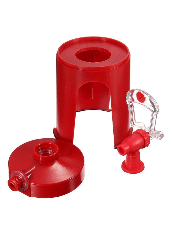 Fizz Saver Beverage Dispenser Red - Image 1