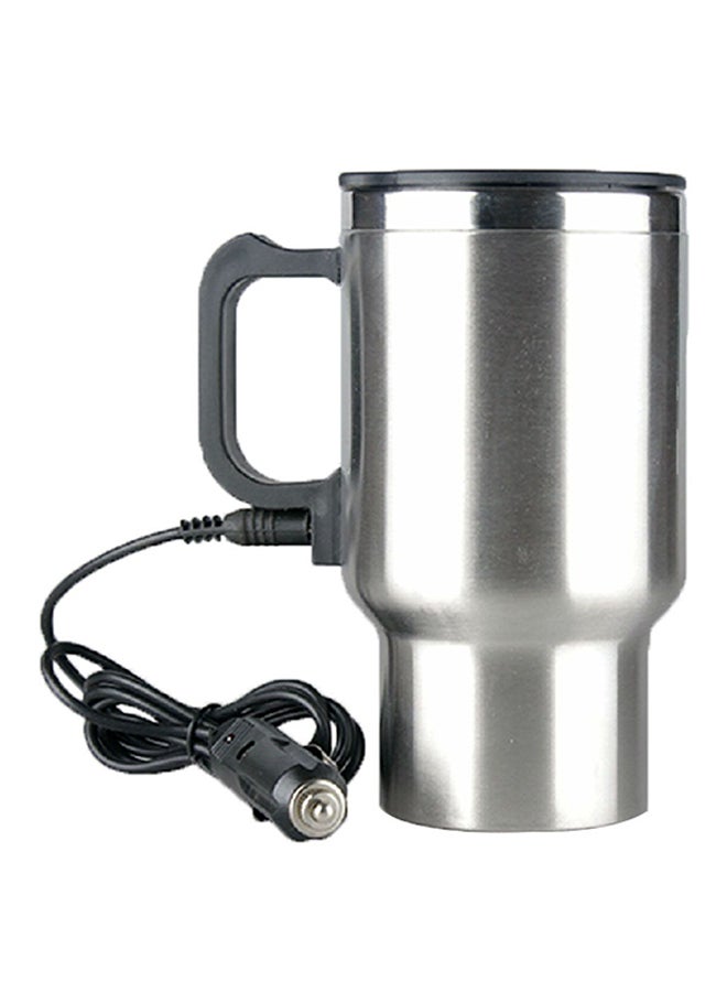Stainless Steel Car Heating Cup With Auto Adapter