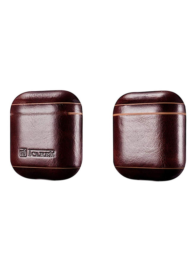 Icarer - Protective Case Cover For Apple AirPods Coffee - Image 1