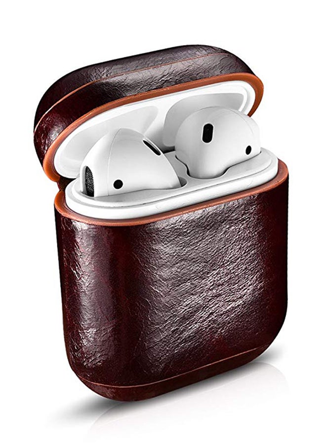 Icarer - Protective Case Cover For Apple AirPods Coffee - Image 1