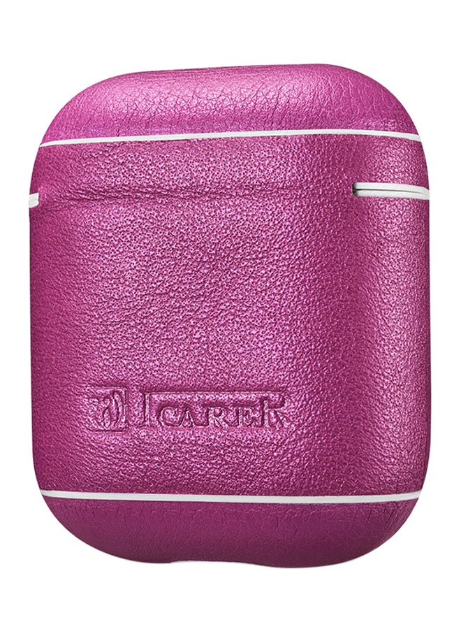 Icarer Protective Case For Apple AirPods Hot Pink - Image 2