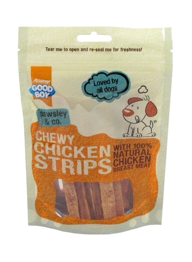 Chewy Chicken Strips Brown 100grams - v1534156410/N16238794A_1