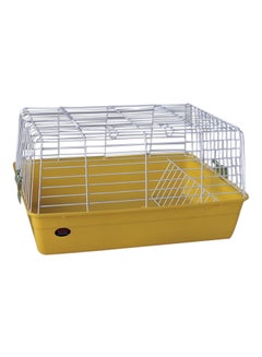 DAYANG Rabbit And Small Animals Cage Yellow/White 