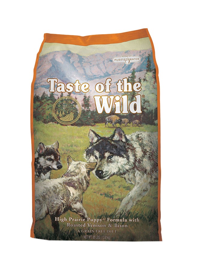 تيست أوف ذا وايلد طعام هاي برايري للجراء