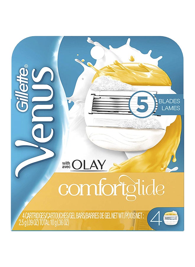 Venus - With Olay Comfort Glide Razor Blade Refills 5 Piece - Image 1