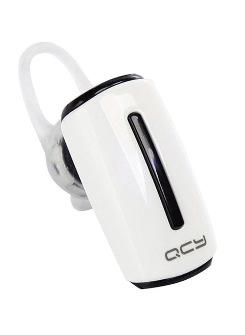 Wireless Bluetooth In-Ear Headset With Mic White/Black