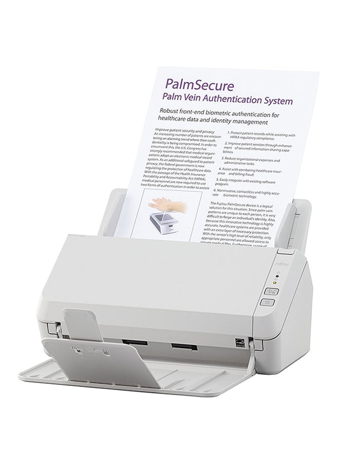 Fujitsu - Hassle-Free Image Scanner White - Image 1