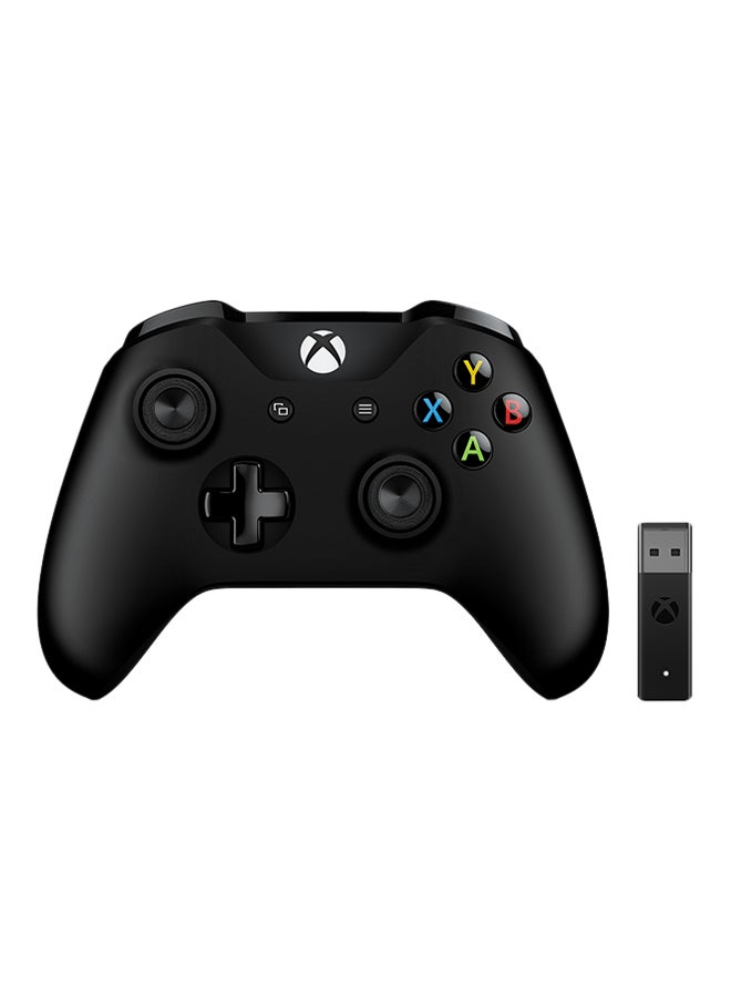 Microsoft X-Box Wireless Controller With Adapter - Image 1