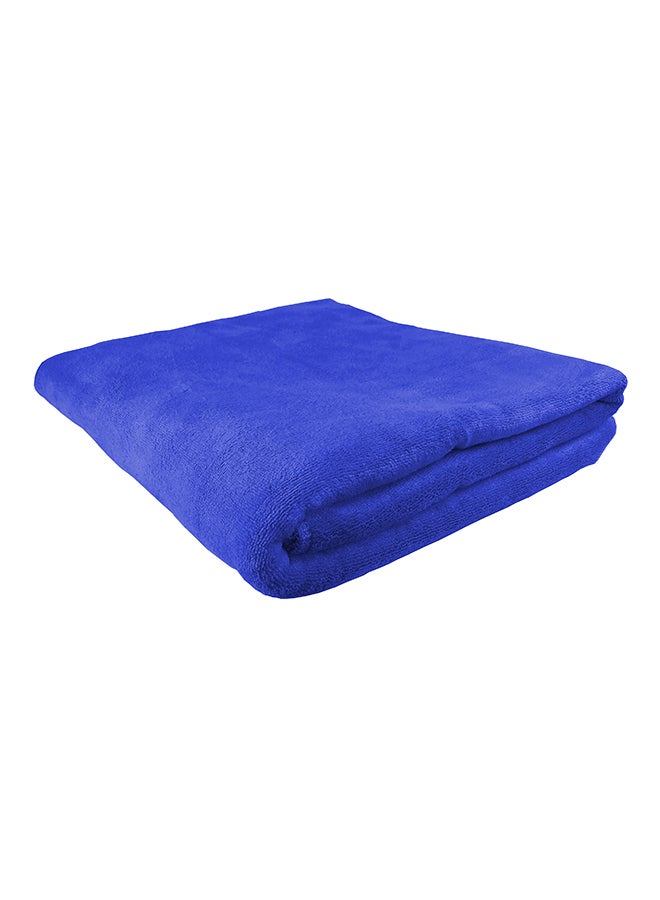 ENJOYhouse - Ultra Soft Microfiber Bath Sheet Blue 80x170cm - Image 1